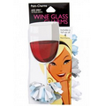Pom-charms  Wine Glass Charms - Blue Cheer